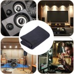3-inch Speaker Grille Cloth, Acoustic Dust-Proof Fabric, Soft Protective Material, Suitable for Home Theater and Engineering Projects